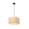 ВИСЯЩА ЛАМПА ПЛАТ 1XΕ27 МАКС 60W БЕЖОВ Ø320X1090MM BEIGE