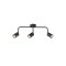 SPOT BLACK 3LIGHTS METALLIC 3XGU10 500X90X230mm ARTE ILLUMINA OLYMP 145-25224