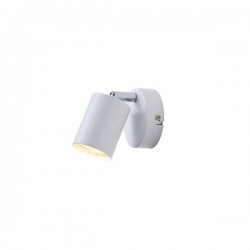 SPOT WHITE METALLIC 1XGU10  Max 7W 135X80X95mm ARTE ILLUMINA OLYMP 145-25226
