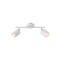 SPOT WHITE 2LIGHTS METALLIC 2XGU10 Max 7W  300X80X155mm ARTE ILLUMINA OLYMP 145-25227