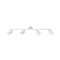 SPOT WHITE 4LIGHTSMETALLIC 4XGU10 Max 7W  790X80X165mm ARTE ILLUMINA OLYMP 145-25229