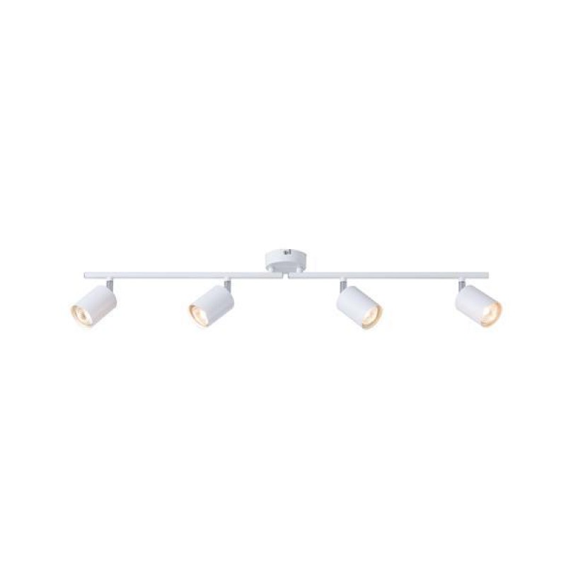 SPOT WHITE 4LIGHTSMETALLIC 4XGU10 Max 7W  790X80X165mm ARTE ILLUMINA OLYMP 145-25229