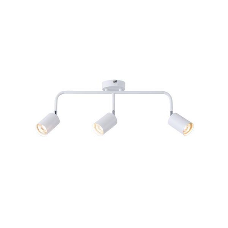 SPOT WHITE 3LIGHTS METALLIC 3XGU10 Max 7W  500X90X230mm ARTE ILLUMINA OLYMP 145-25230