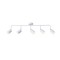 SPOT WHITE 5LIGHTS METALLIC 5XGU10 Max 7W  800X90X230mm ARTE ILLUMINA OLYMP 145-25231