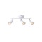 SPOT MOVABLE 3LIGHTS METALLIC Max 7W  WHITE 3XGU10 300X80X125mm ARTE ILLUMINA VORRAS 145-25241
