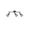 SPOT BLACK WITH WOOD FINISH MESH SHADE 3XE14 390X80X145mm ARTE ILLUMINA MESHY 145-25257