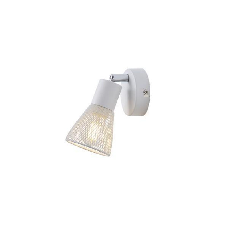 SPOT WHITE WITH MESH SHADE 1XE14 D80XH125mm ARTE ILLUMINA MESHY 145-25258