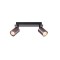 SPOT ALUMINIUM GREY  2LIGHTS 2XGU10  250X80X120mm ARTE ILLUMINA LUXY 145-25266