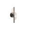 ACRYLIC WALL LIGHT FIXTURES BLACK8W 720lm 3000K 650X490mm ARTE ILLUMINA SILK 144-58008