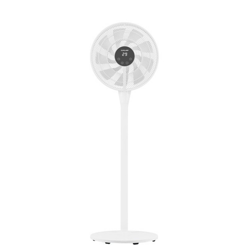 STAND FAN DC MOTOR Φ40 25W WHITE WITH CONTROL 300-20020