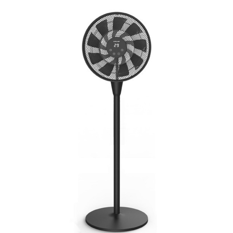 STAND FAN DC MOTOR Φ40 25W BLACK WITH CONTROL 300-20021