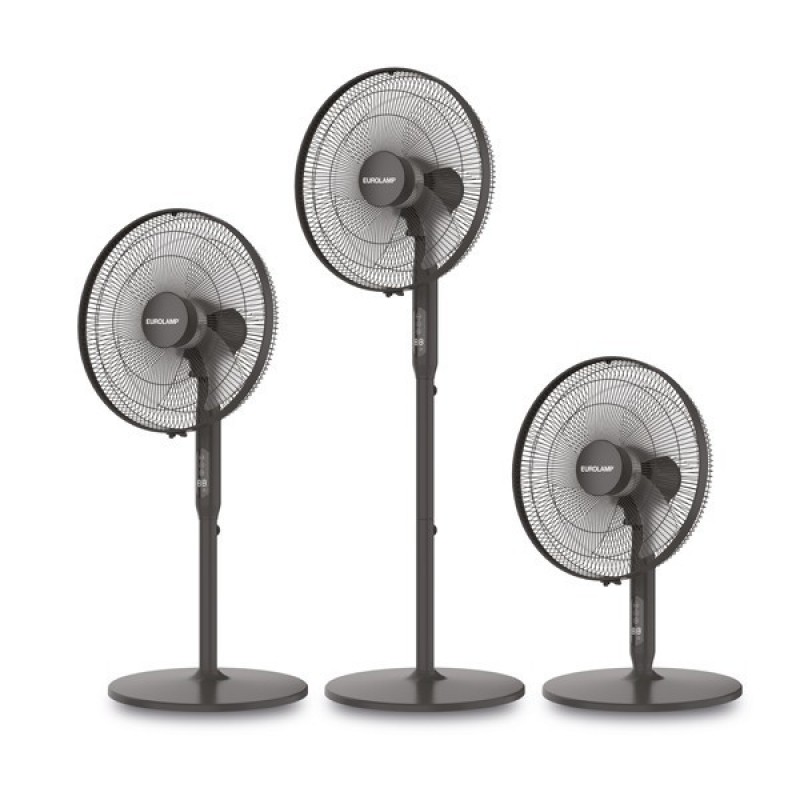 STAND FAN BLACK 3in1 DC MOTOR Φ45 25W WITH CONTROL 300-20024