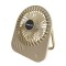 TABLE FAN RECHARGEABLE 4.5W SLIM BEIGE 300-20533