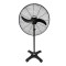 METAL INDUSTRIAL STAND FAN BLACK WITH REMOTE CONTROL Φ66 115W DC MOTOR 300-23509
