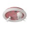 KIDS CEILING FAN UNICORN PINK 15W WITH LED LIGHT 48W AND CONTROL 300-25059