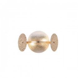 WALL LIGHT FIXTURES GOLD 2XE14 ΜΑΧ 40W 160Χ330Χ180mm ARTE ILLUMINA GLOW 144-24040