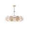 PENDANT LIGHT GOLD 8XE14 ΜΑΧ 40W Φ700H690mm ARTE ILLUMINA GLOW 144-24042