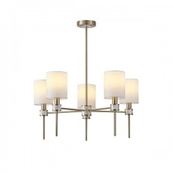 PENDANT LIGHT METAL MARBLE PATTERN 5XE14 MAX 15W Φ680X720  ARTE ILLUMINA TIMELESS 144-24061