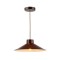 PENDANT LIGHT FIXTURES  SIMPLE 1XΕ27 MAX 15W  360X1150mm GLOSSY DEEP RED ARTE ILLUMINA NELI 144-28508