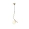 PENDANT LIGHT FIXTURE GLASS 1XE27 MAX 15W 220X150X1460mm WHITE ARTE ILLUMINA ORBA 144-28515