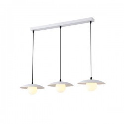 PENDANT LIGHT 3 LIGHTS G9 MAX 25W Φ900mm  WHITE  ARTE ILLUMINA COBA CABANA 144-28526