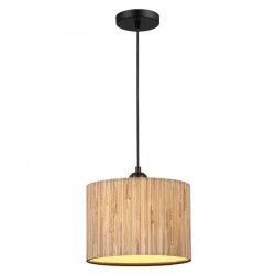 PENDANT LIGHT E27 MAX 15W 250x1260mm PAMPAS BLACK ARTE ILLUMINA AENON 144-31031
