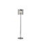 FLOOR GLASS LIGHT 3XE14 MAX 15W Φ300Χ1600mm BLACK ARTE ILLUMINA MIRA 144-40023