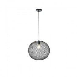 PENDANT LIGHT FIXTURES 1XE27  MAX 15W 250X250X1280mm METALLIC BLACK ARTE ILLUMINA OGGI 144-46012