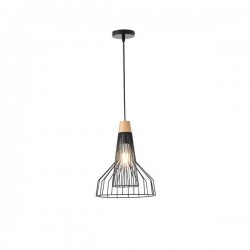 PENDANT LIGHT FIXTURES  1XE27  MAX 15W 260X260X1370mm METAL/BLACK ARTE ILLUMINA OGGI 144-46017