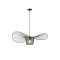 PENDANT LIGHT FIXTURES  1XE27  Max 15W 800X800X1270mm  METAL/BLACK ARTE ILLUMINA OGGI 144-46020