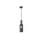 PENDANT LIGHT FIXTURE BLACK PLASTER  1XE27 MAX 40W 100X100X340mm ARTE ILLUMINA SCOURO 144-50000