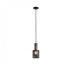 PENDANT LIGHT FIXTURE BLACKPLASTER  1XE27 MAX40W 120X120X260mm ARTE ILLUMINA SCOURO 144-50003