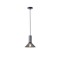 PENDANT LIGHT FIXTURE BLACKPLASTER  1XE27 MAX40W 120X120X260mm ARTE ILLUMINA SCOURO 144-50004