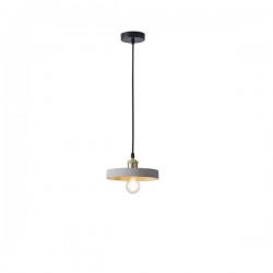 PENDANT LIGHT FIXTURE GREY  PLASTER 1XE27 MAX 15W 210X210X75mm ARTE ILLUMINA YESO 144-50005
