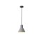 PENDANT LIGHT FIXTURE GREY PLASTER  1XE27 MAX 15W 200X200X210mm ARTE ILLUMINA PLASTER SERIES 144-50007