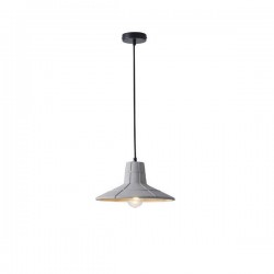 PENDANT LIGHT FIXTURE GREY PLASTER  1XE27 MAX 15W 320X320X160mm ARTE ILLUMINA PLASTER SERIES 144-50008