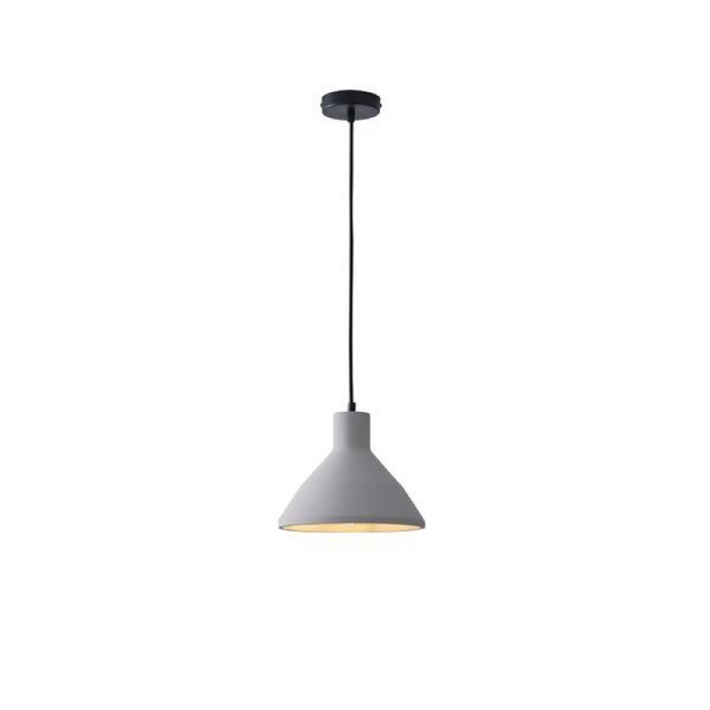 PENDANT LIGHT FIXTURE GREY  PLASTER  1XE27 MAX 15W 240X240X200mm ARTE ILLUMINA YESO 144-50009