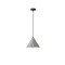 PENDANT LIGHT FIXTURE GREY PLASTER 1XE27 MAX 15W 240X240X210mm ARTE ILLUMINA PLATRE 144-50010