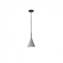 PENDANT LIGHT FIXTURE GREY  PLASTER 1XE27 MAX 15W 150X150X250mm ARTE ILLUMINA YESO 144-50012