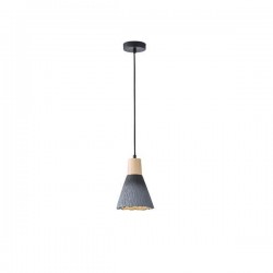 PENDANT LIGHT FIXTURE PLASTER BLACK 1XE27 MAX 15W 160X160X220mm ARTE ILLUMINA GESSO 144-50015