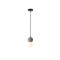 PENDANT LIGHT FIXTURE GREY  PLASTER G9 MAX 15W 100X100X210mm ARTE ILLUMINA PLASTER SERIES 144-50022