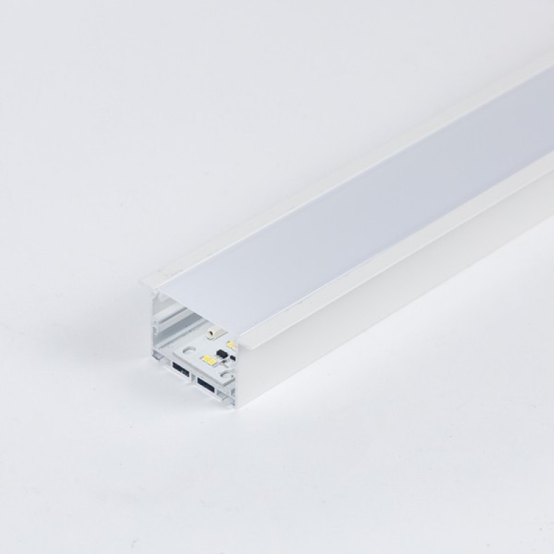 LINEAR RECESSED LIGHT FIXTURE 21,5W 60cm 4000K 35-40V 50X30 WHITE 145-50311