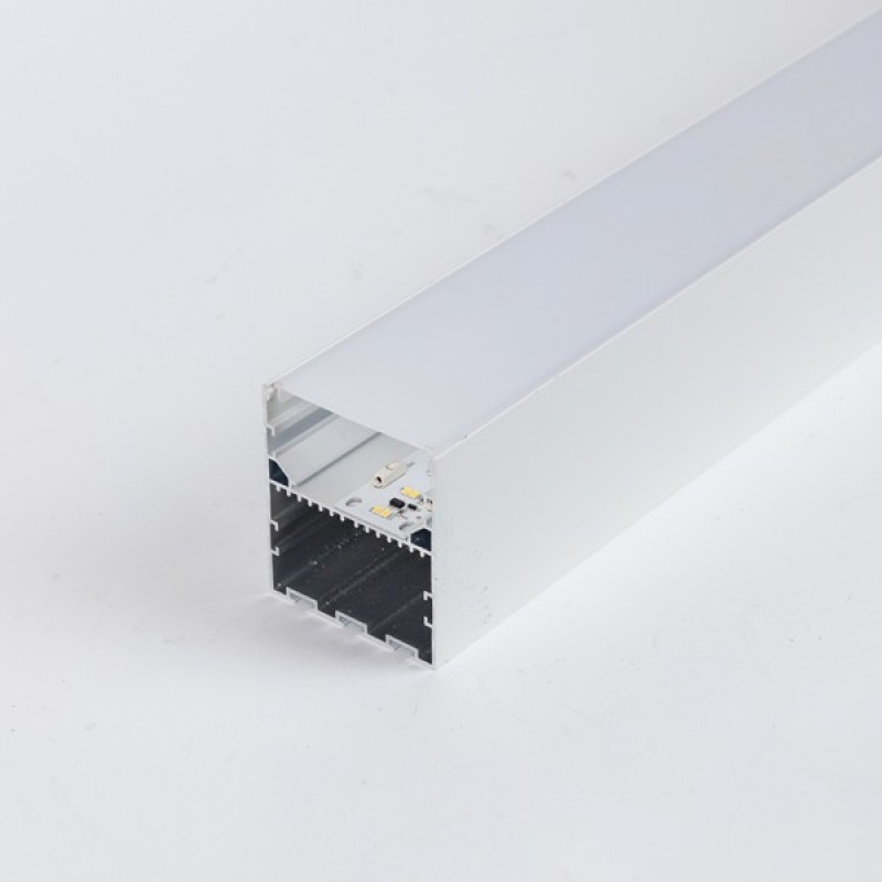 LINEAR SURFACE LIGHT FIXTURE 21,5W 60cm 6500Κ 35-40V 80Χ70 WHITE 145-50774