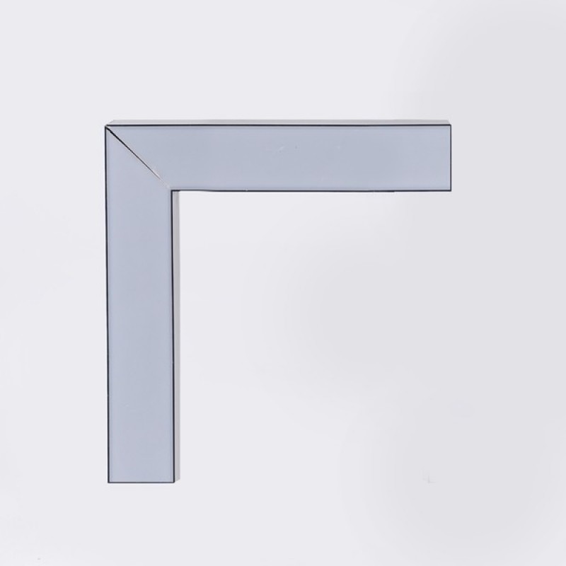 LINEAR SURFACE LIGHT FIXTURE CORNER 100X100 71,4W 3000Κ 35-40V 80Χ70 WHITE 145-50788