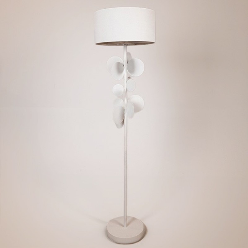 FLOOR LAMP, METAL, WHITE, 40x40x151cm 814-80003