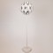 FLOOR LAMP, METAL, WHITE, 43x43x153cm 814-80004