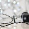 LINE, 240 LED 3mm, 31V ADAPTOR, 8 M/F & MEMORY, GREEN PVC WIRE, WHITE LED, PER 5cm, LEAD WIRE 3m, IP44 600-13280