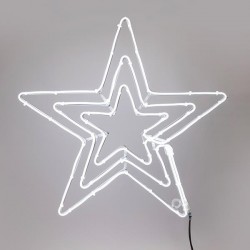 TRIPLE STAR, 5m NEON LED ROPE LIGHT, 2-WAY, WHITE LED, 60x60cm, IP44 600-23113 TRIPLE STAR, 5m NEON LED ROPE LIGHT, 2-WAY, WHITE LED, 60x60cm, IP44 600-23113