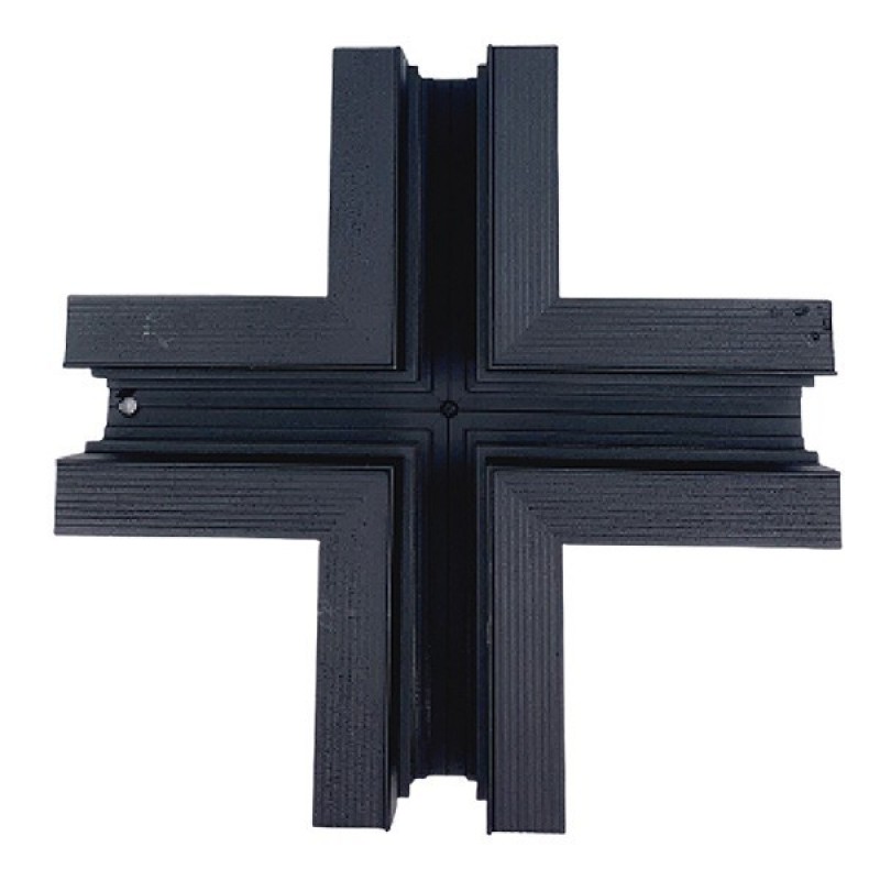 CROSS RECESSED FOR MAGNETIC RAIL BLACK 145-59923