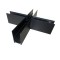 CROSS SURFACE FOR MAGNETIC RAIL BLACK 145-59925